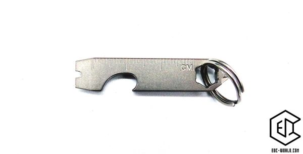 Micro Flaschenöffner/Brecheisen Titan